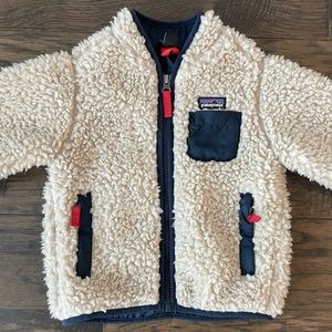 Baby retro-X fleece jacket